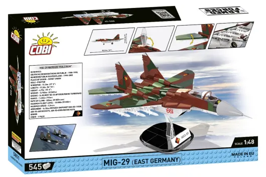 COBI Klemmbausteine Flugzeug MIG29 Luftwaffe - 545 Teile