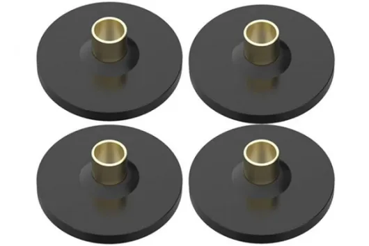 XLPower Ersatzteile POM Spezialscheiben für Rotorkopf 2mm 4Stück für XLPower Specter 700 V2, Specter 700 V2 Nitro und Specter 700 V2 NME