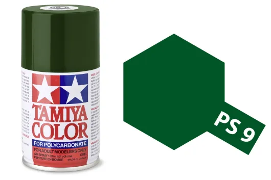 Tamiya Polycarbonatsprayfarbe Lexanfarbe PS-9 Grün 100ml