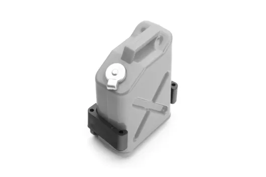 RC Crawler Scalezubehör 1/10 Kanister silbern