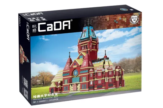 CaDA Klemmbausteine Harvard Memorial Hall - 1411 Teile