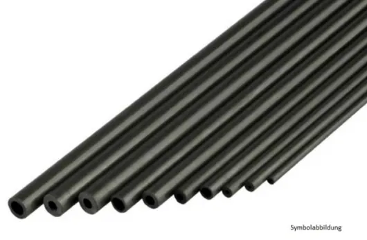 CFK-Rundrohr Ø14,0mm x Ø12,0mm x 1m