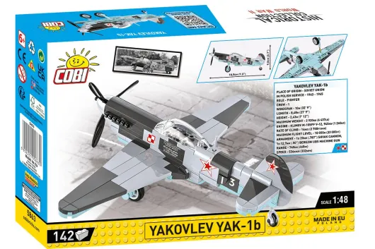 COBI Klemmbausteine Flugzeug Yakolev Yak-1B - 142 Teile