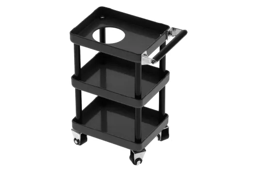 RC Crawler Scalezubehör 1/10 Werkstattwagen Montagewagen 3Etagen 61x38x82mm in schwarz