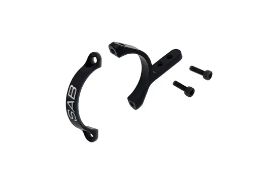 SAB Goblin Halteschelle für Heckservobefestigung aus Aluminium für RAW 500