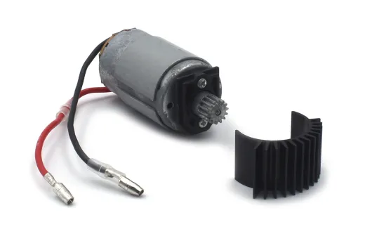 MODSTER Ersatzteile für RC Auto XGT Elektromotor Brushed 390A mit Kühlrippen