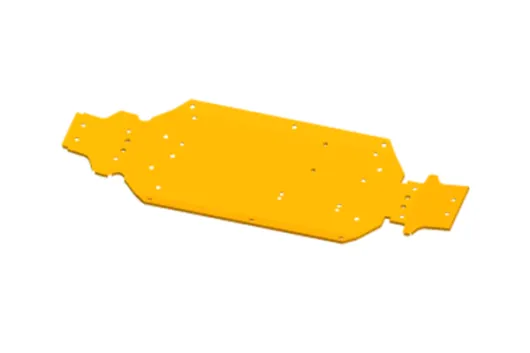 MODSTER Ersatzteile für RC Auto Mini Cito/Dasher Bodenplatte