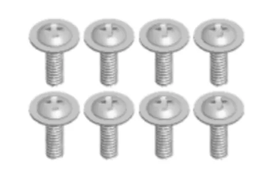 MODSTER Ersatzteile für RC Auto Mini Cito Tellerkopfschrauben M2,5x6 8Stück