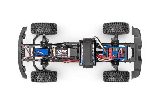 Traxxas TRX-4M Ford Bronco 4x4 orange 1/18 Crawler RTR Brushed, mit Akku und USB Lader