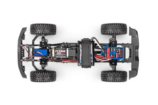 Traxxas TRX-4M Ford Bronco 4x4 rot 1/18 Crawler RTR Brushed, mit Akku und USB Lader