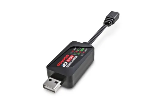 Traxxas Ersatzteile ID-Lader USB 2S 7,4V Ladegerät für Traxxas für TRX-4M 1/18