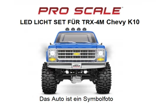 Traxxas Tuning LED Licht-Set Komplett für TRX-4M 1/18