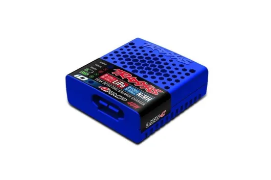 Traxxas Ladegerät USB-C-Multi-Chemie Lader 40Watt für NiMH 5, 6 und 7Zellen und LIPO 2S und 3S Akkus mit iD-Akkuerkennung