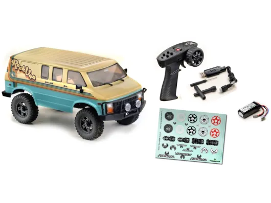 Absima CR-18pro 1:18 Pro Crawler Rock Van beige RTR