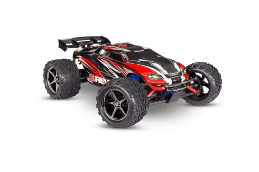 Traxxas E-Revo 4x4 rot 1/16 Monster-Truck RTR Brushed, mit Akku und USB-C-Lader