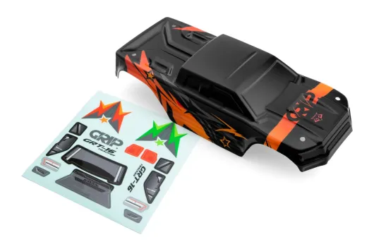 Kavan Ersatzteil Karosserie Monster Truck Rot für GRT-16 1:16