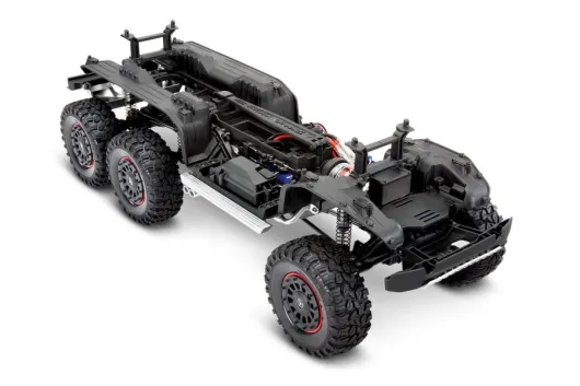 Traxxas TRX-6 Mercedes-Benz G63 AMG 6x6 silber 1/10 Crawler RTR Brushed, mit LED-Licht, ohne Akku und ohne Lader