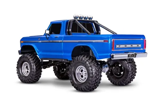 Traxxas TRX-4 79 Ford F150 HighTrail 1/10 Crawler RTR blau Brushed, ohne Akku und ohne Lader