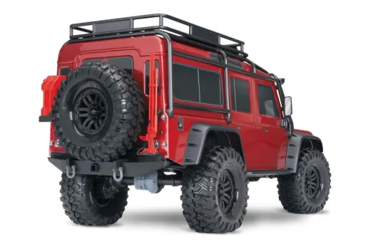 Traxxas TRX-4 Landrover Defender rot 1/10 Crawler RTR Brushed, ohne Akku und ohne Lader