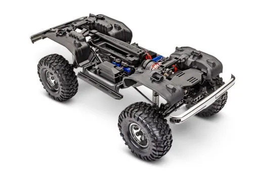 Traxxas TRX-4 Chevy K10 High-Trail blau 1/10 Crawler RTR Brushed, ohne Akku und ohne Lader