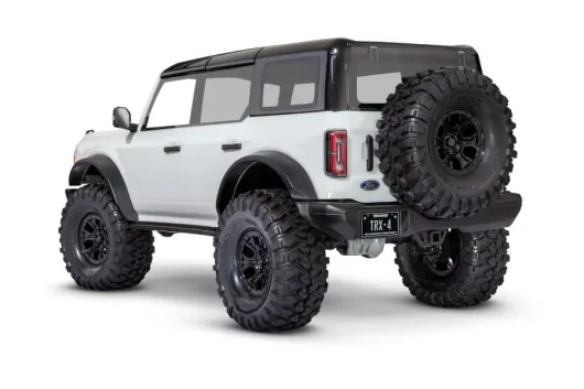 Traxxas TRX-4 2021 Ford Bronco weiß 1/10 Crawler RTR Brushed, ohne Akku und ohne Lader
