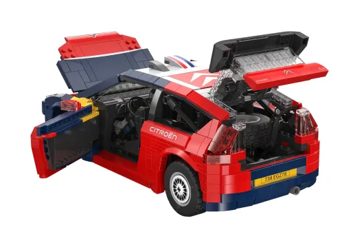 CaDA Klemmbausteine 2008 Citroen C4 WRC - 1569 Teile
