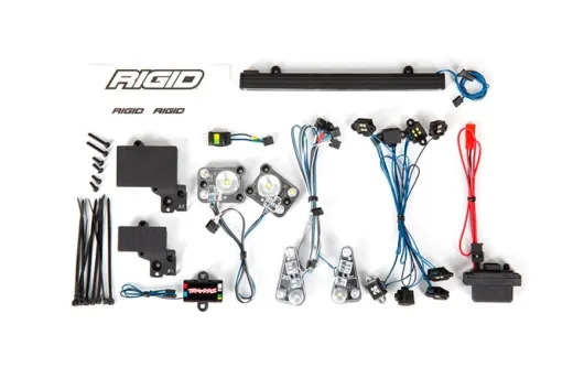Traxxas Tuning LED Licht-Set Komplett mit Netzteil für TRX-4 Landrover 1/10