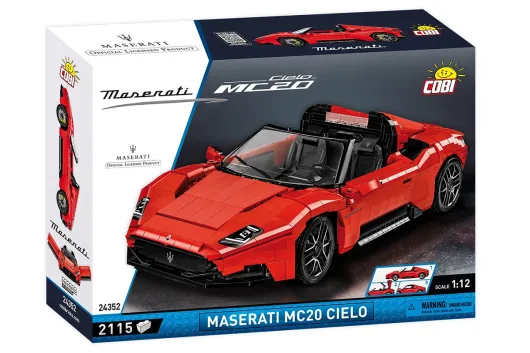COBI Klemmbausteine Auto Maßstab 1:12 Maserati MC20 Cielo - 2115 Teile