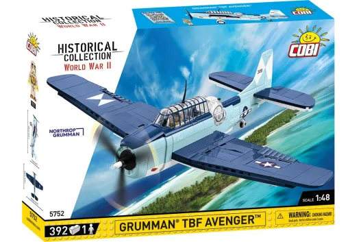 COBI Klemmbausteine Flugzeug Grumman TBF Avenger - 392 Teile
