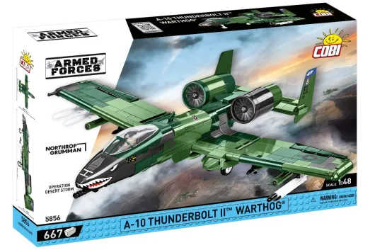 COBI Klemmbausteine Flugzeug A10 Thunderbolt - 667 Teile