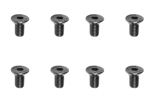 OMPHobby Ersatzteile Sechskantschraube mit Senkkopf M3x6mm für M4, M4 Max