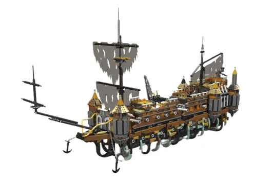 MouldKing Klemmbausteine Geisterschiff "Silent Mary" - 4147 Teile