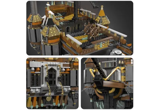 MouldKing Klemmbausteine Geisterschiff "Silent Mary" - 4147 Teile