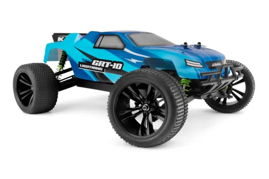 Kavan RC Auto GRT-10 Lightning in blau ART 4WD Brushless Truggy 1:10 2,4GHz ohne Akku und ohne Ladegerät