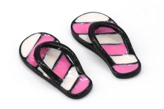 RC Crawler Scalezubehör 1/24 FlipFlops in pink