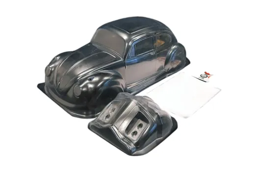 HSP Bug-Crawler 313mm mit Dekor und Scheibenabkleber H-Speed Crawler Karosserie ähnlich VW Beetle