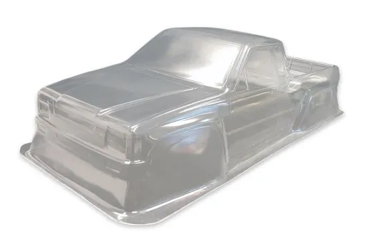 HSP 1985 Japan Pick-up 313mm mit Dekor und Scheibenabdeckung H-Speed Crawler Karosserie ähnlich 1985 Toyota Hilux SR5