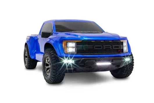 Traxxas Tuning Pro Scale LED Scheinwerfer-Lichtset und Bumper für Ford Raptor-R 4x4 VXL 1/10