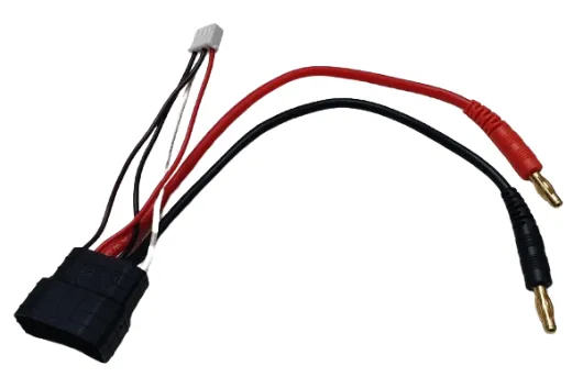 Ladekabel für Traxxas / TRX Buchse XH 3S 15cm mit 4mm Bananenstecker