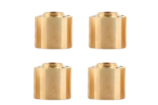 RC Crawler Zubehör 1/10 Messing Felgenverbreiterungsadapter / Gewicht 15mm mit Sechskantnabe für 1,9Zoll und 2,2Zoll Felgen 4Stück