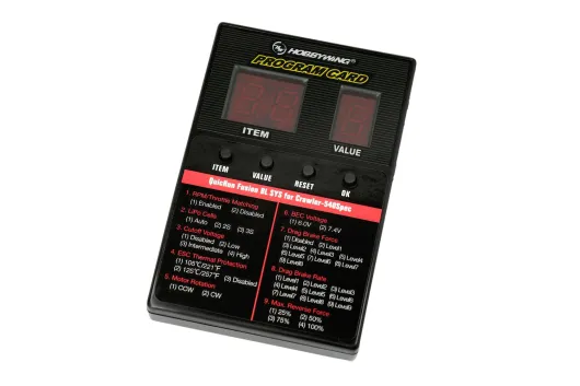 Hobbywing Quicrun Fusion Combo für Rock Crawler mit 1800kV (Zum Beispiel TRX-4)