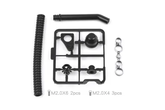 RC Crawler Scalezubehör 1/10 Safari Snorkel Ansaughöherlegung für TRX-4 Defender