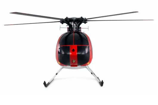 Amewi RC Heli Scale Hubschrauber AFX MD500E Zivil Brushless 4-Kanal 325mm Helikopter 6G RTF rot silber