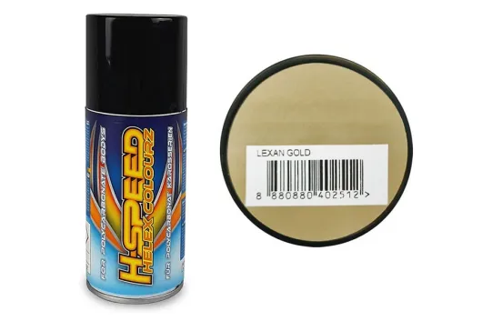 HSP Lexan Spray gold 150ml