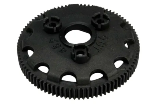 Traxxas Ersatzteile Hauptzahnrad 90Z (für Slipper Kompatibel mit 48DP) für Stampede, Slash, Rustler, Ford Raptor, Bigfoot und Bandit 1/10
