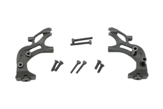 Traxxas Ersatzteile Flügelhalter in schwarz für E-Revo 1/16