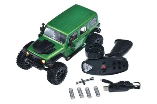 FuriTek 1/18 FX118 Katana RTR Brushless Crawler Kit in Grün