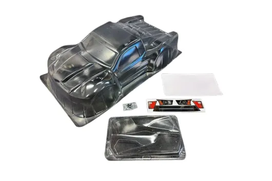 HSP Short Course 2WD und 4WD mit Dekor und Scheibenabdeckung SC Karosserie ähnlich Proline Flo-Tek