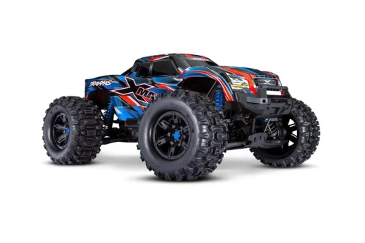 Traxxas X-Maxx 4x4 VXL blau 1/7 Monster-Truck RTR Brushless, ohne Akku und ohne Lader 8S belted