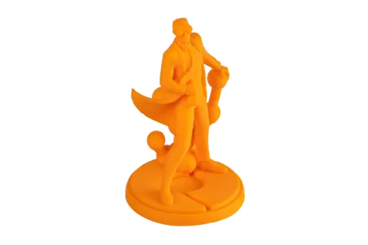 Polymaker PolyLite LW-PLA Light-Weight Filament speziell für RC-Modellbau in Bright Orange 1,75mm 800g